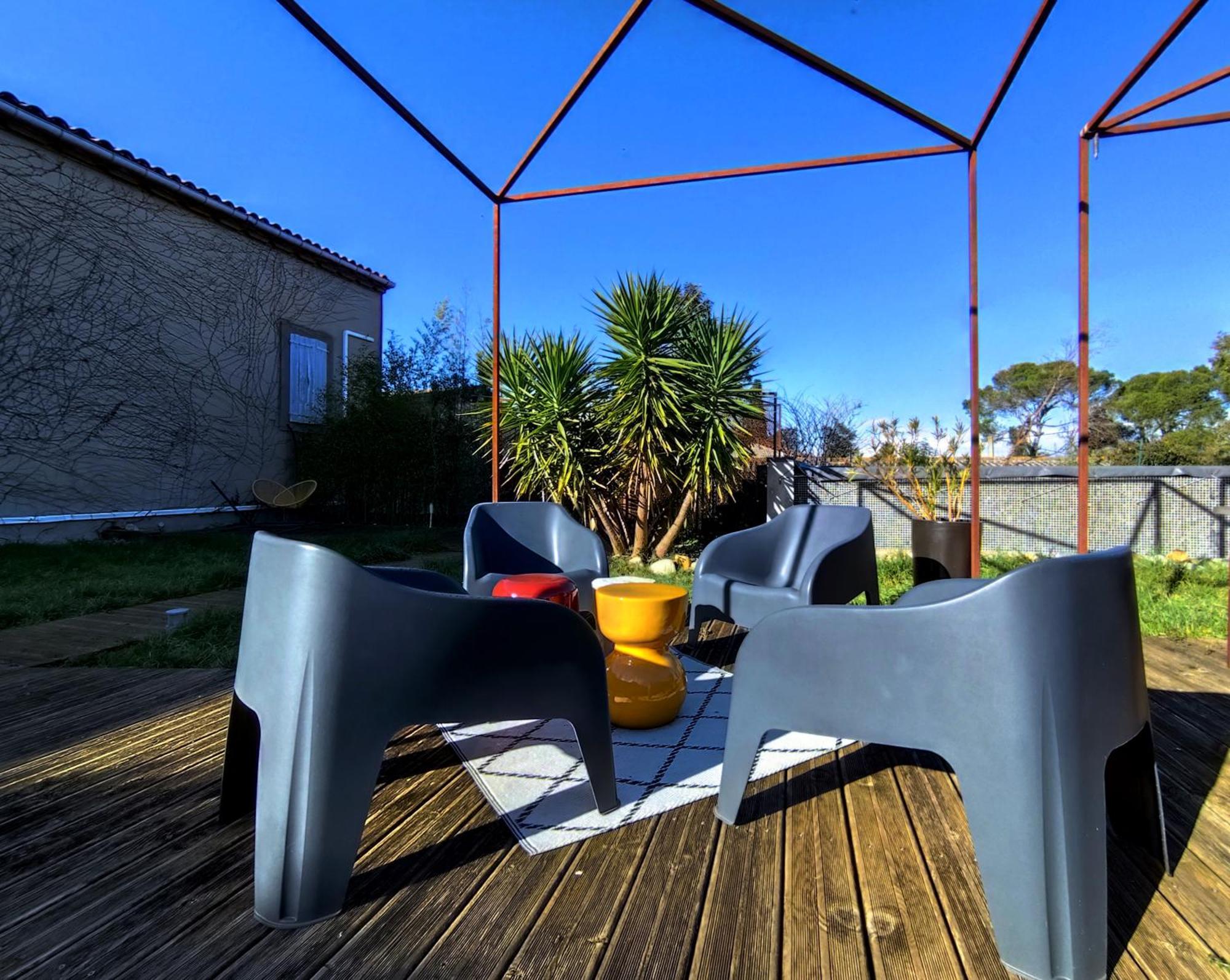Les Grands Cypres - Chambres D'Hotes Conques-sur-Orbiel Exterior foto
